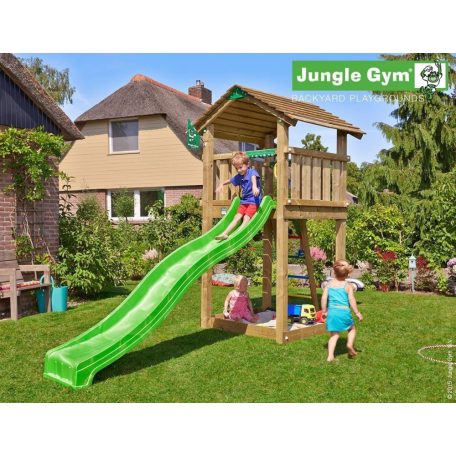 Jungle Gym Cottage játszótorony, kerti játszótér