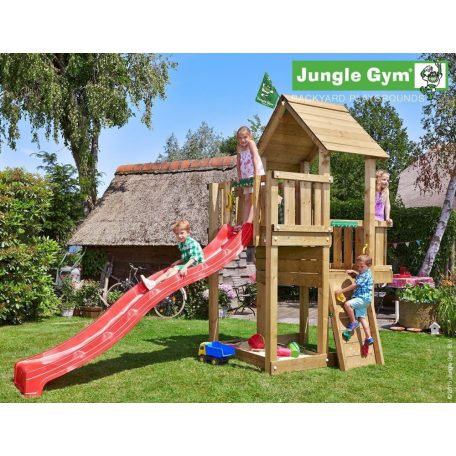 Jungle Gym Cubby játszótorony, kerti játszótér
