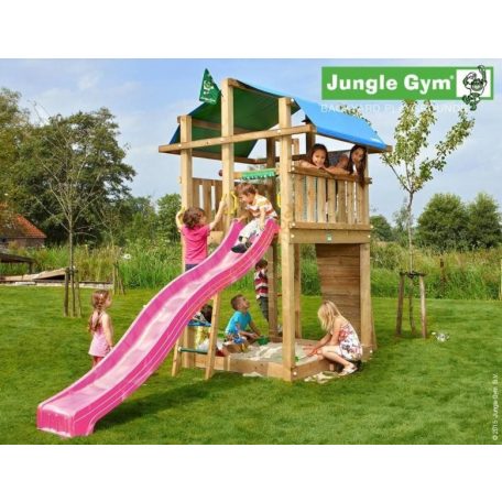 Jungle Gym Fort játszótorony, kerti játszótér