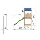 Jungle Gym Hut játszótorony, kerti játszótér