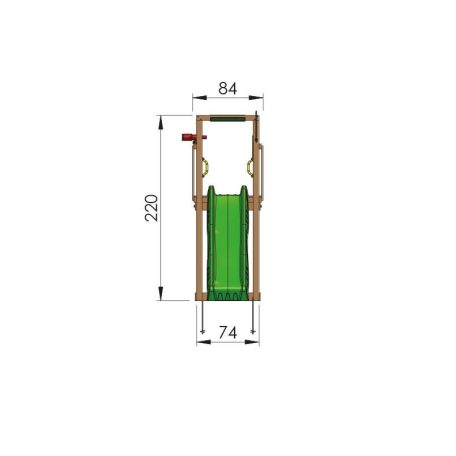 Jungle Gym Tower játszótorony, kerti játszótér